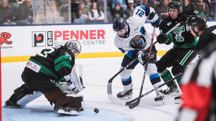 Game Summary: Steinbach Pistons 3, Portage Terriers 1