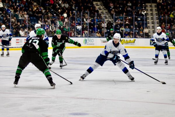 Terriers edge Pistons 3-2 to take 1-0 series lead in quarterfinals